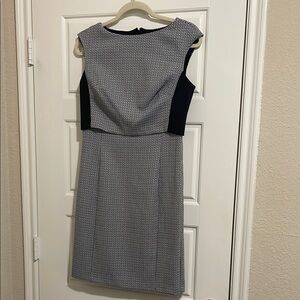 Elegant Black and Gray Women's Dress